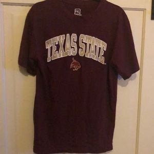 Texas State Embroidered T-Shirt